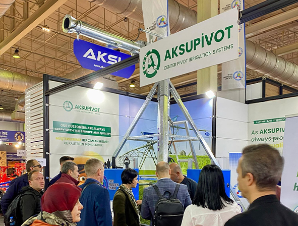 AksuPivot stand at the Konya Agriculture Fair 2024