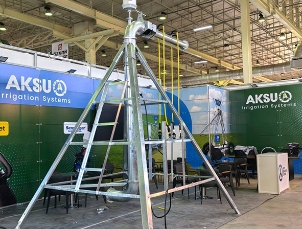 AksuPivot stand at the Konya Agriculture Fair 2026